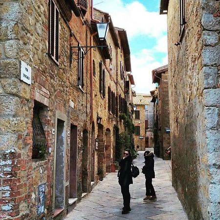 L'Apparita Camere Pienza Bagian luar foto