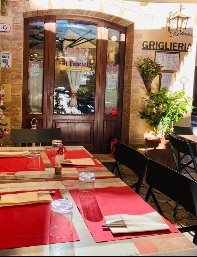 L'Apparita Camere Pienza Bagian luar foto