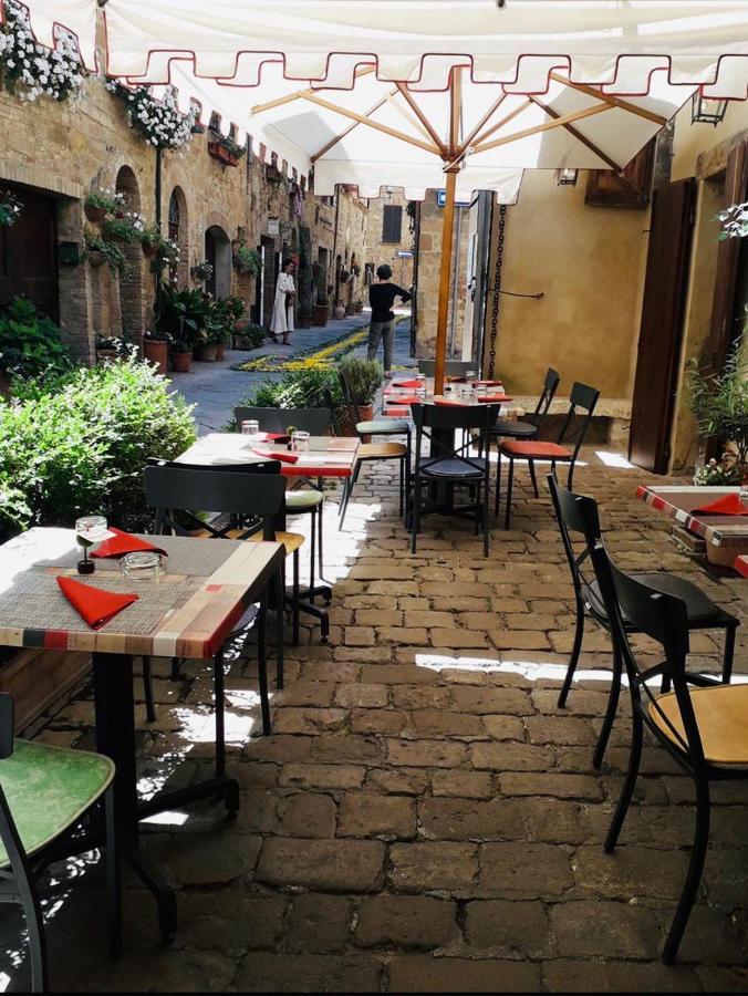 L'Apparita Camere Pienza Bagian luar foto