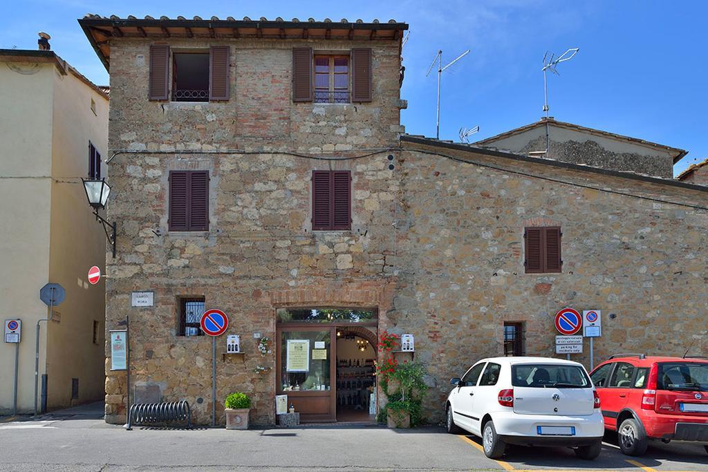 L'Apparita Camere Pienza Bagian luar foto