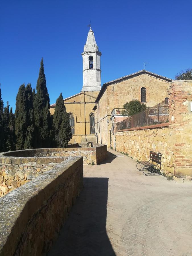 L'Apparita Camere Pienza Bagian luar foto