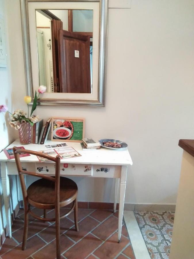 L'Apparita Camere Pienza Bagian luar foto